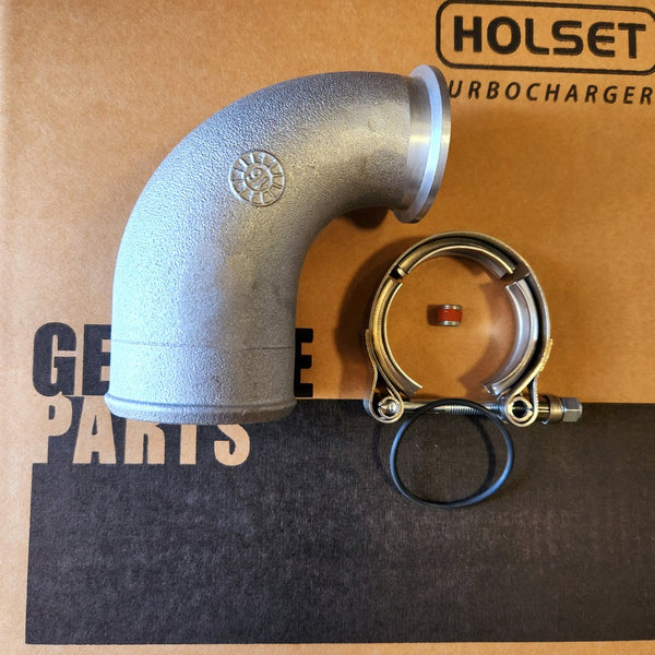 Holset compressor adapter elbow