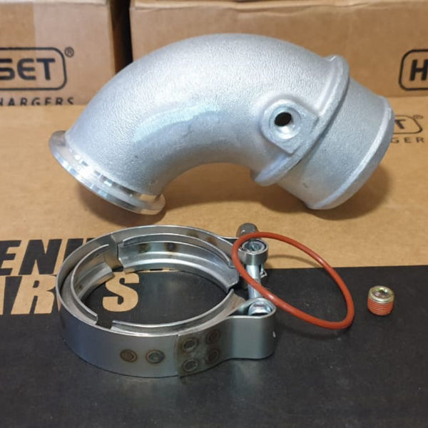 Holset compressor adapter elbow